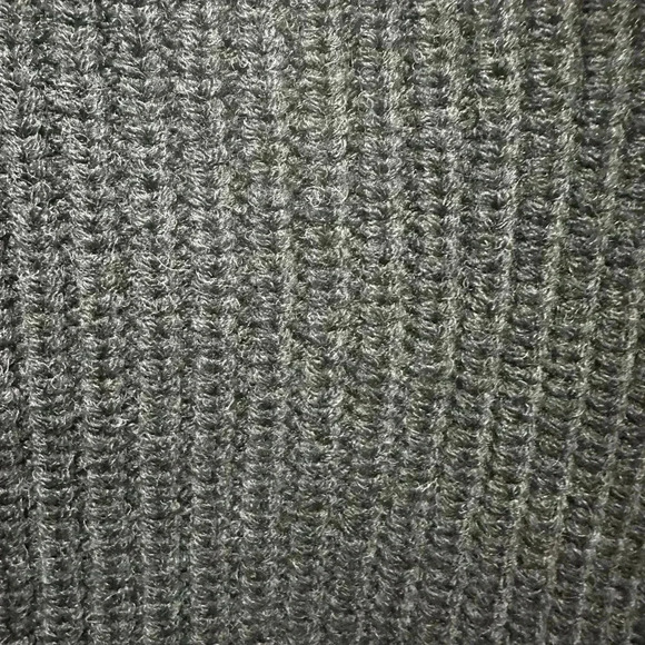 ZARA Wool Blend Cropped Sweater Square Neck Long Sleeve Pullover Size Small - Picture 6 of 6